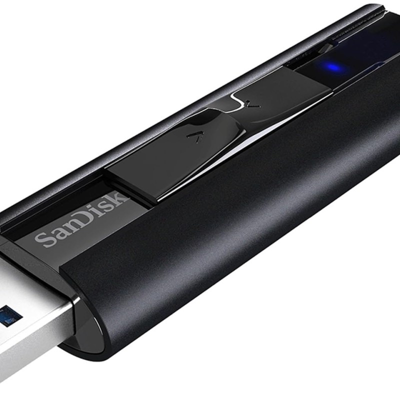 SANDISK Extreme Pro 128GB, USB 3.2, Solid State Flash Drive, Upto 420MB/s Read & 380MB/s Write (SDCZ880-128G-G46)