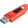 SANDISK Ultra 32GB, USB 3.0, Flash Drive, Upto 130MB/s R, Pendrive, Red (SDCZ48-032G-U46R)