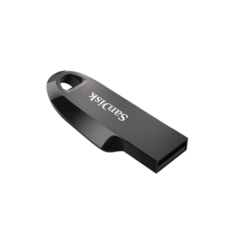 SANDISK Ultra Curve 128GB, USB 3.2, Flash Drive, 100MB/s R, Pendrive, Black (SDCZ550-128G-I35)
