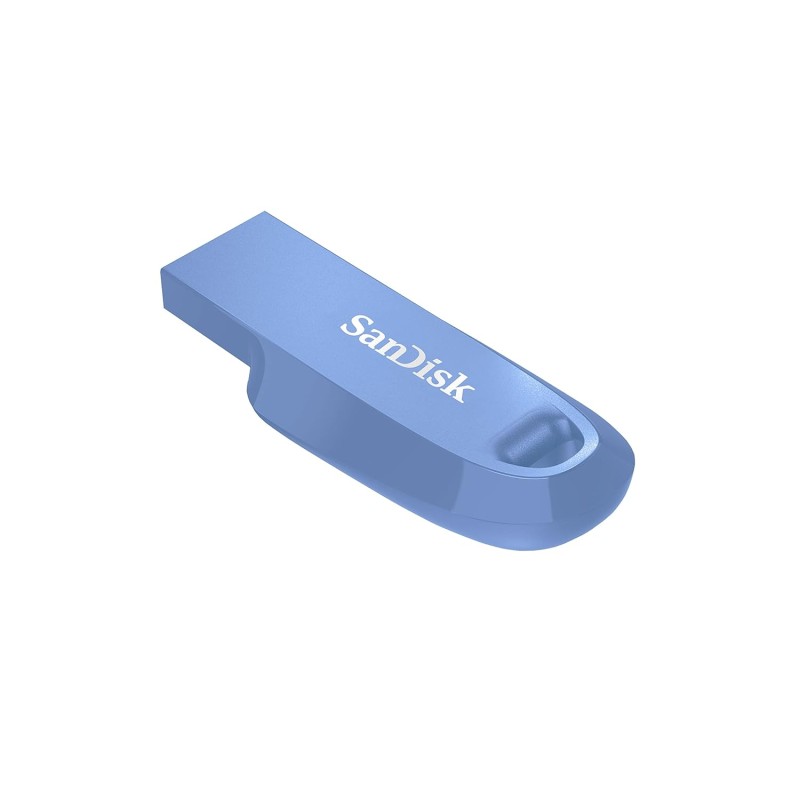SANDISK Ultra Curve 256GB, USB 3.2, Flash Drive, 100MB/s R, Pendrive, Navy Blue (SDCZ550-256G-I35NB)