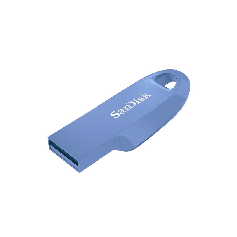 SANDISK Ultra Curve 256GB, USB 3.2, Flash Drive, 100MB/s R, Pendrive, Navy Blue (SDCZ550-256G-I35NB)