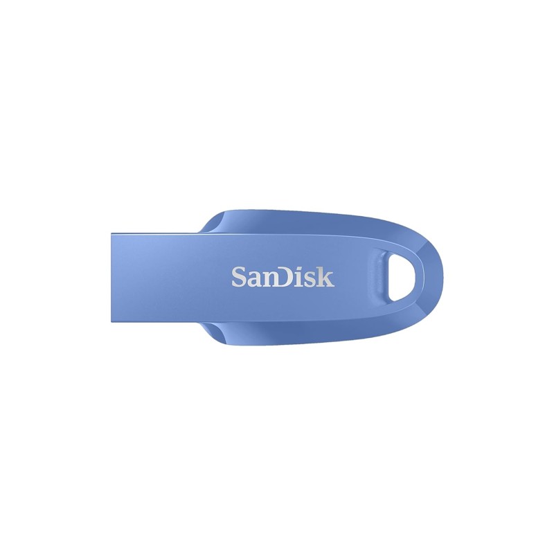 SANDISK Ultra Curve 256GB, USB 3.2, Flash Drive, 100MB/s R, Pendrive, Navy Blue (SDCZ550-256G-I35NB)