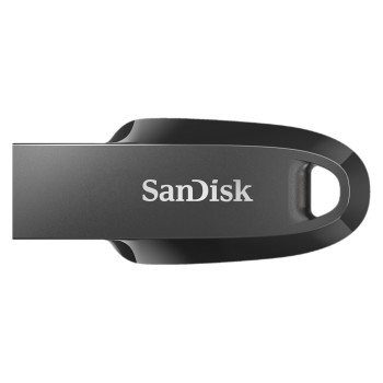 SANDISK Ultra Curve 64GB, USB 3.2, Flash Drive, 100MB/s R, Pendrive, Black (SDCZ550-064G-I35)
