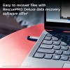 SANDISK Ultra Curve 64GB, USB 3.2, Flash Drive, 100MB/s R, Pendrive, Black (SDCZ550-064G-I35)