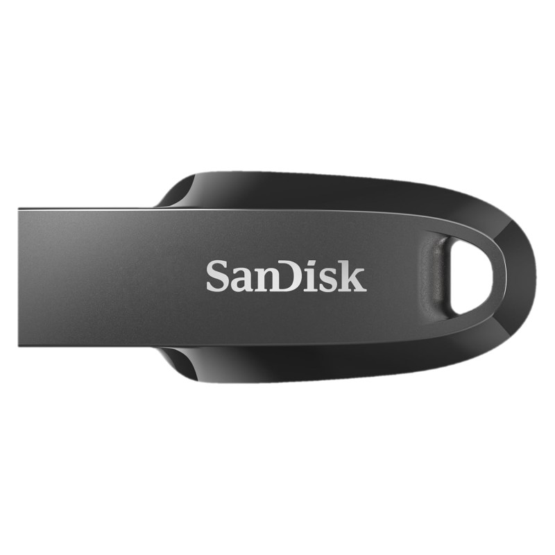 SANDISK Ultra Curve 64GB, USB 3.2, Flash Drive, 100MB/s R, Pendrive, Black (SDCZ550-064G-I35)