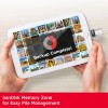 SANDISK Ultra Dual Drive 128GB, USB3.0/Micro-USB Connector, OTG, Pendrive,  (SDDD3-128G-I35)