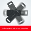 SANDISK Ultra Dual Drive Go Type-C 64GB, OTG, Upto 300MB/s, Pendrive, Black (SDDDC3-064G-I46PD)