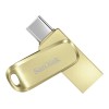 SANDISK Ultra Dual Drive Luxe Type-C 128GB, OTG, Upto 400MB/s, Pendrive, Gold,  (SDDDC4-128G-I35GD)