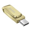 SANDISK Ultra Dual Drive Luxe Type-C 128GB, OTG, Upto 400MB/s, Pendrive, Gold,  (SDDDC4-128G-I35GD)