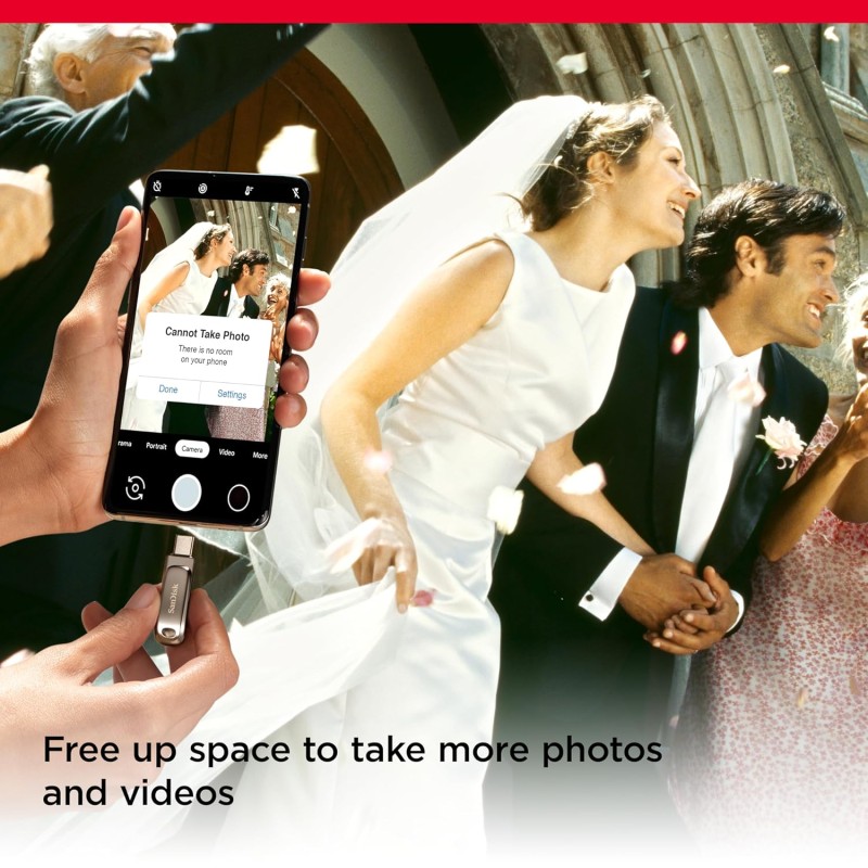 SANDISK Ultra Dual Drive Luxe Type-C 256GB, OTG, Upto 400MB/s, Pendrive, Silver, (SDDDC4-256G-I35)