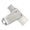 SANDISK Ultra Dual Drive Luxe Type-C 32GB, OTG, Upto 150MB/s, Pendrive, Silver (SDDDC4-032G-I35)