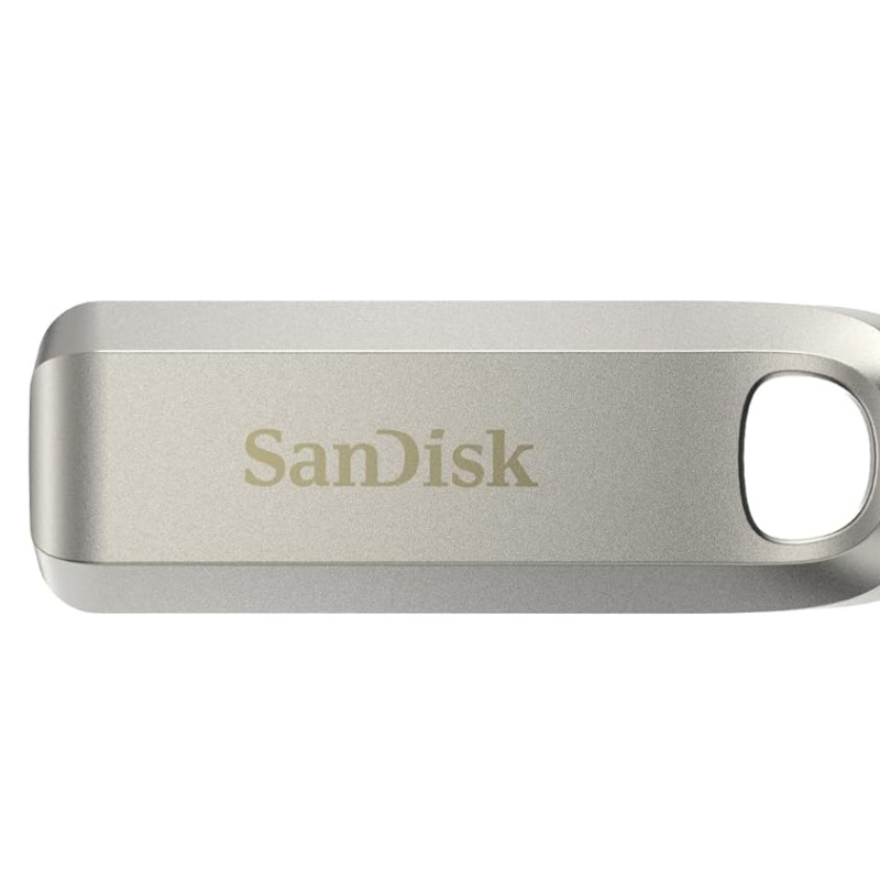 SANDISK Ultra Luxe Type-C 256GB, USB 3.2 Gen 1, Flash Drive, Upto 400MB/s R, Pendrive, Metal (SDCZ75-256G-I35)