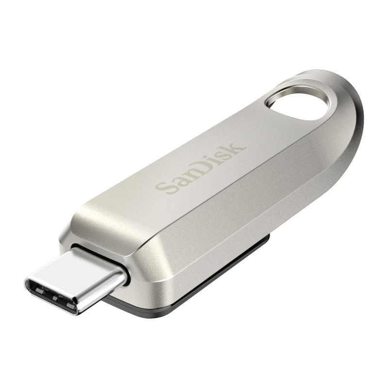 SANDISK Ultra Luxe Type-C 64GB, USB 3.2 Gen 1, Flash Drive, Upto 400MB/s R, Pendrive, Metal (SDCZ75-064G-I35)