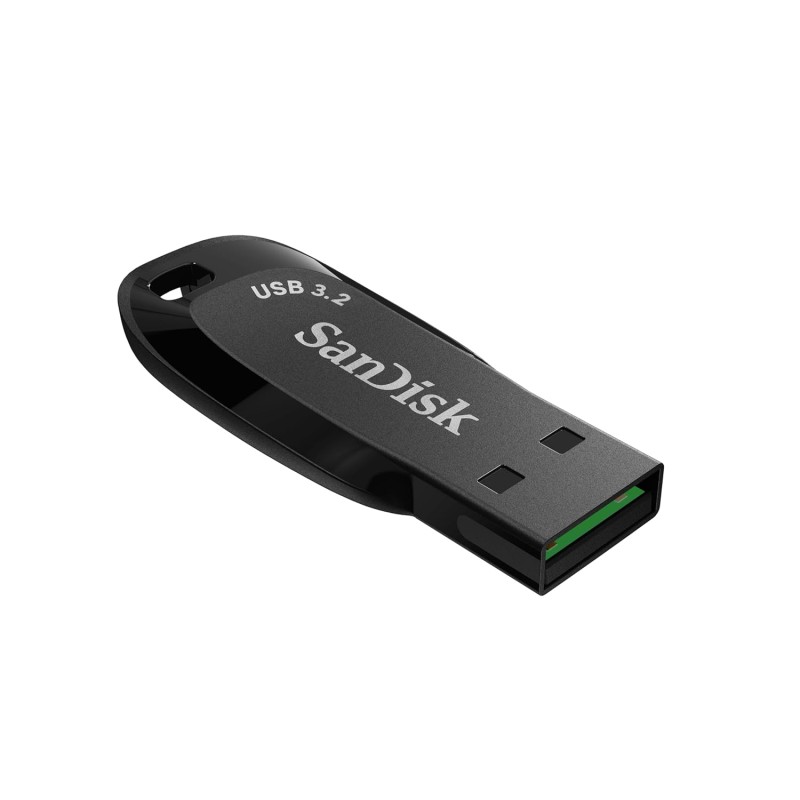 SANDISK Ultra Shift 128GB, USB 3.0, Flash Drive, 100MB/s R, Pendrive, Black (SDCZ410-128G-I35)