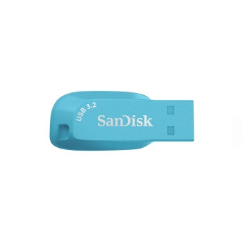 SANDISK Ultra Shift 128GB, USB 3.2 Gen 1, Flash Drive, 100MB/s R, Pendrive, Bachelor Button (SDCZ410-128G-I35BB)