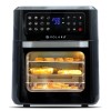 SOLARA 12L Air Fryer Oven for Home Kitchen, 1800W OTG Air Fryer Oven 12 Litre with 12 Presets, 9 Accessories Black