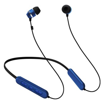 Samsung C&T ITFIT Wireless Bluetooth in Ear Earphones with Mic (Black, Blue)