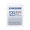 Samsung EVO Plus 128GB, SDXC, UHS-I, U3, Upto 130MB/s, FHD & 4K UHD Card for DSLR and mirrorless Cameras (MB-SC128K) MB-SC128K/APC