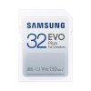 Samsung EVO Plus 32GB, SDHC, UHS-I, U1, Upto 130MB/s, FHD, Memory Card (MB-SC32K)