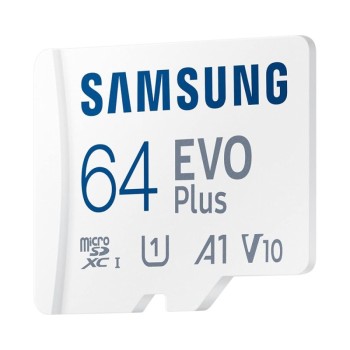 Samsung EVO Plus 64GB microSDXC UHS-I U1 130MB/s Full HD & 4K UHD Memory Card with Adapter (MB-MC64KA)