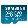 Samsung EVO Select 256GB microSDXC Memory Card + Adapter, Up to 160MB/s