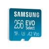 Samsung EVO Select 256GB microSDXC Memory Card + Adapter, Up to 160MB/s