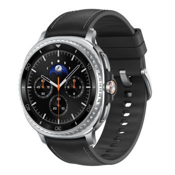 Samsung Galaxy Watch8 Classic (46mm LTE, Black) with 3nm Processor | Dual GPS | Sapphire Glass & Stainless Steel Black