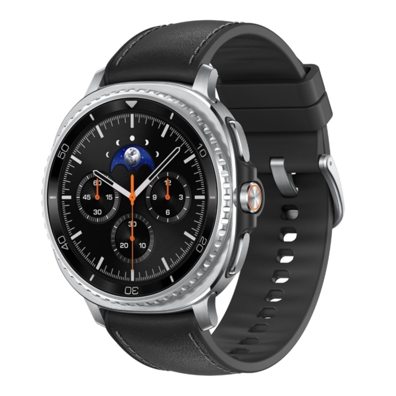 Samsung Galaxy Watch8 Classic (46mm LTE, Black) with 3nm Processor | Dual GPS | Sapphire Glass & Stainless Steel Black