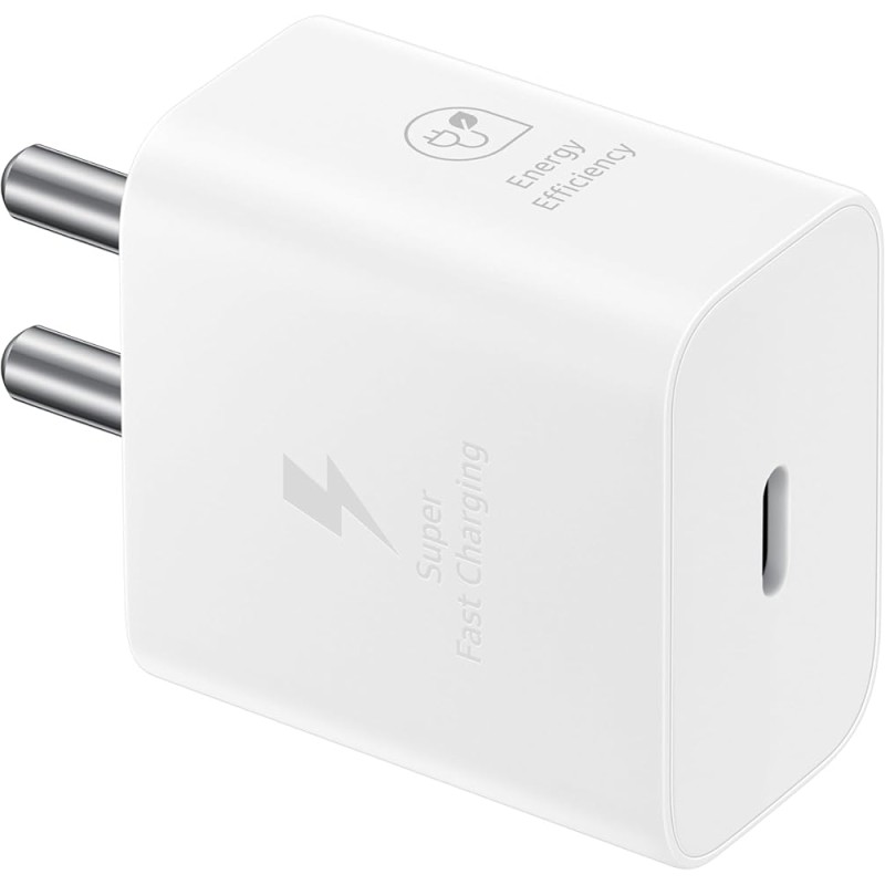 Samsung Original 25W Type-C Travel Adaptor Without Cable, White