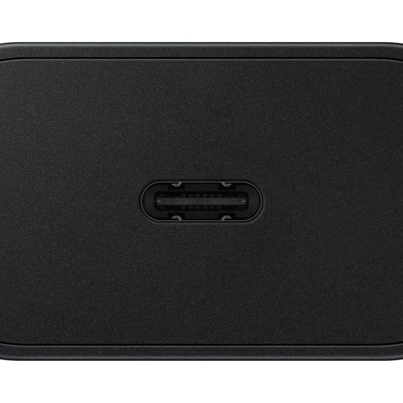 Samsung Original 25W Type-C Travel Adaptor with Cable for Galaxy S10 & Higher Models & Note Series, Black