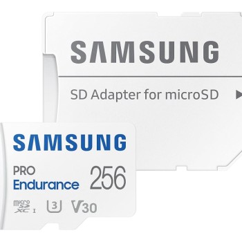 Samsung PRO Endurance 256GB MicroSDXC Memory Card with Adapter for Dash Cam (‎MB-MJ256KA/APC)