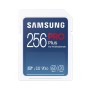Samsung PRO Plus 256GB, SDXC, UHS-I, U3, 160&120MB/s Reads & Writes, FHD & 4K UHD, Memory Card for DSLR and mirrorless cameras (MB-SD256K)