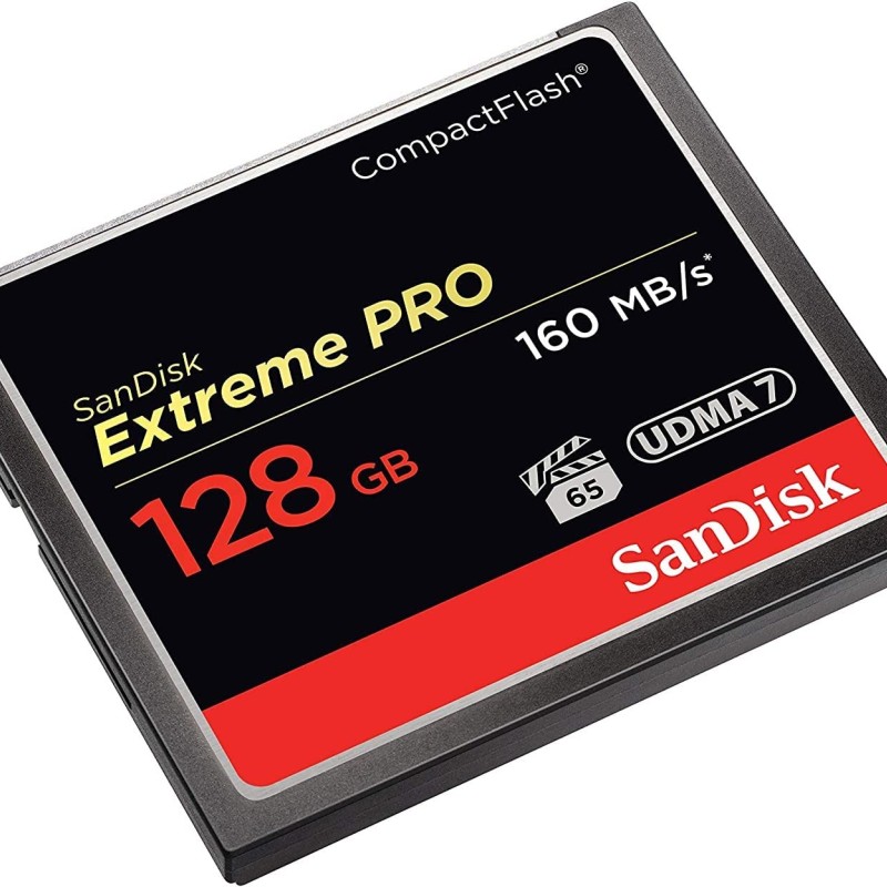 SanDisk 128GB Extreme PRO Compact Flash Memory Card UDMA 7 Speed Up to 160MB/s