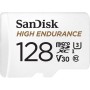 SanDisk 128GB High Endurance Video MicroSDXC Card with Adapter for Dash Cam and Home Monitoring Micro SD Card - SDSQQNR-128G-GN6IA