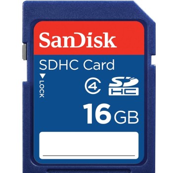 SanDisk 16GB Class 4 SDHC Memory Card (SDSDB-016G-B35)