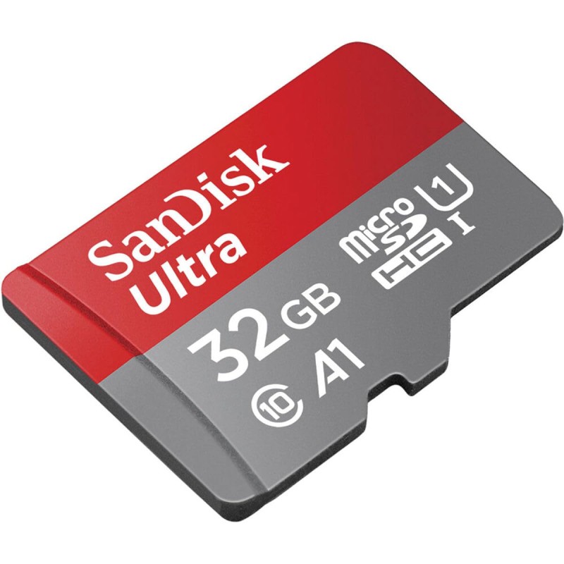 SanDisk 32GB Ultra microSDHC UHS-I Memory Card - 120MB/s, C10, U1, Full HD, A1, Micro SD Card - SDSQUA4-032G-GN6MA