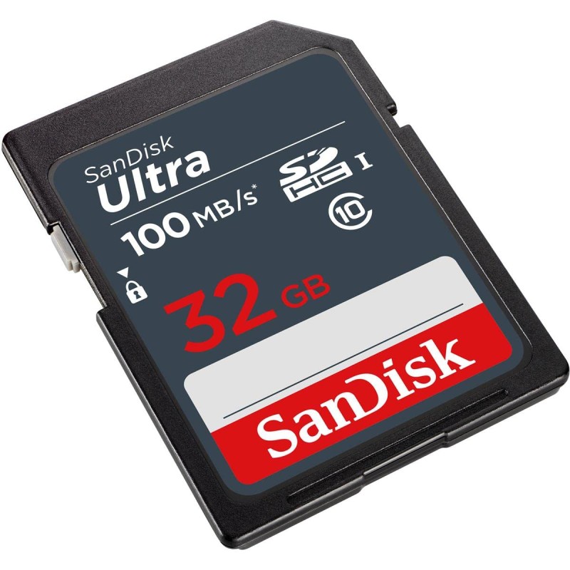 SanDisk 32Gb Ultra 100Mbs Sdhc Memory Card