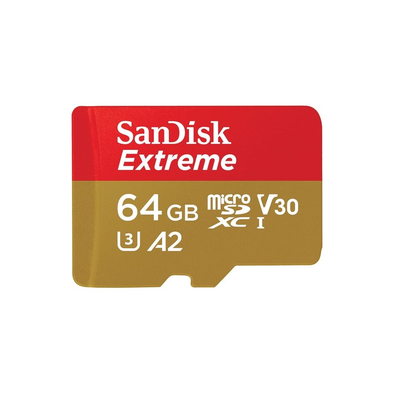 SanDisk Extreme 128GB microSDXC UHS-I, V30, 190MB/s Read,90MB/s Write, Memory Card for 4K Video on Smartphones.
