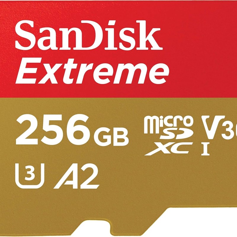 SanDisk Extreme 128GB microSDXC UHS-I, V30, 190MB/s Read,90MB/s Write, Memory Card for 4K Video on Smartphones.