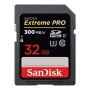 SanDisk Extreme PRO 32GB SDHC Memory Card up to 300MB/s, UHS-II, Class 10, U3, V90 for 8K Video, Black