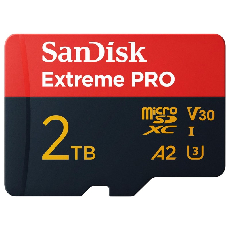 SanDisk Extreme Pro 256GB microSDXC UHS-I, V30, 200MB/s Read, 140MB/s Write, Memory Card for 4K Video on Smartphones.
