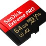SanDisk Extreme Pro 64GB microSDXC UHS-I, V30, 200MB/s Read, 90MB/s Write, Memory Card for 4K Video on Smartphones