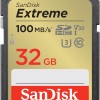 SanDisk Extreme SD UHS-I 32GB Card for 4K Video for DSLR and Mirrorless Cameras | Up to 100MB/s Read Write