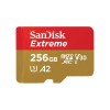 SanDisk Extreme® 256GB microSDXC UHS-I, 190MB/s Read, 130MB/s Write Memory Card for 4K Video on Smartphones