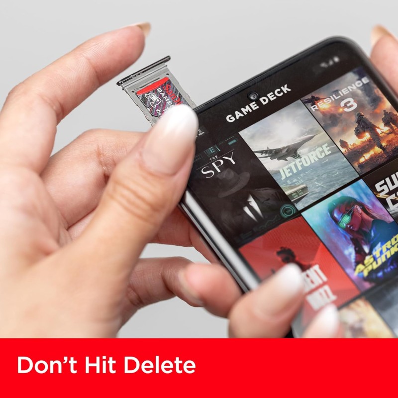 SanDisk Gameplay microSDXC UHS-I Card, 512GB Gaming microSDXC, 190MB/s, 130MB/s W, UHS-I, V30, U3, C10