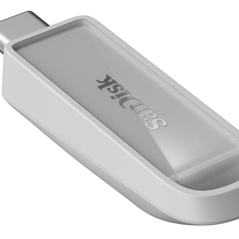 SanDisk Phone Drive with USB-C, 256GB, Upto 150 MB/s, Arctic White