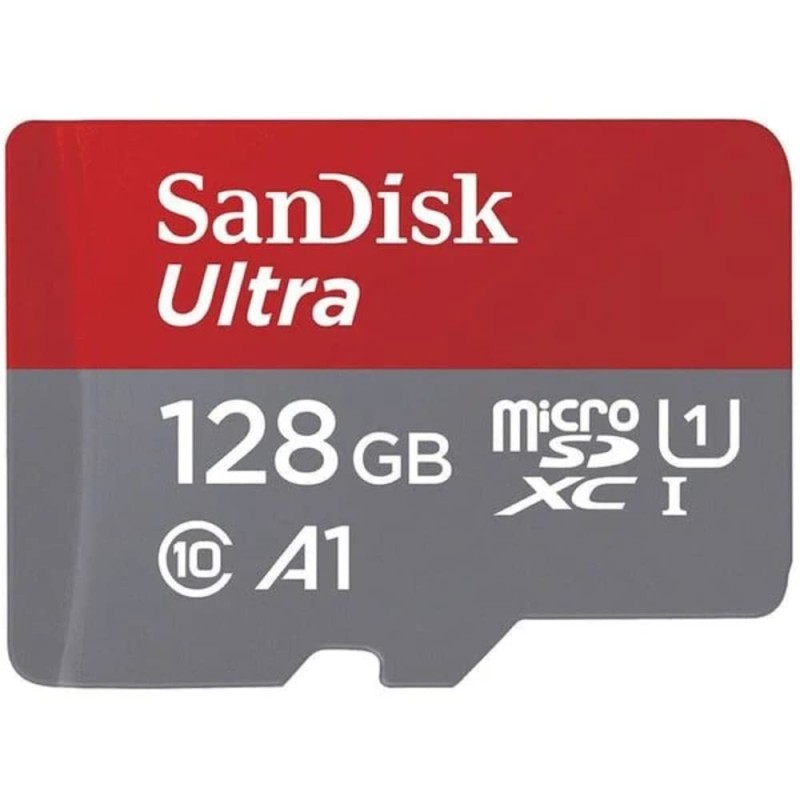 SanDisk Ultra 128GB microSDXC UHS-I, 140MB/s R, Memory Card