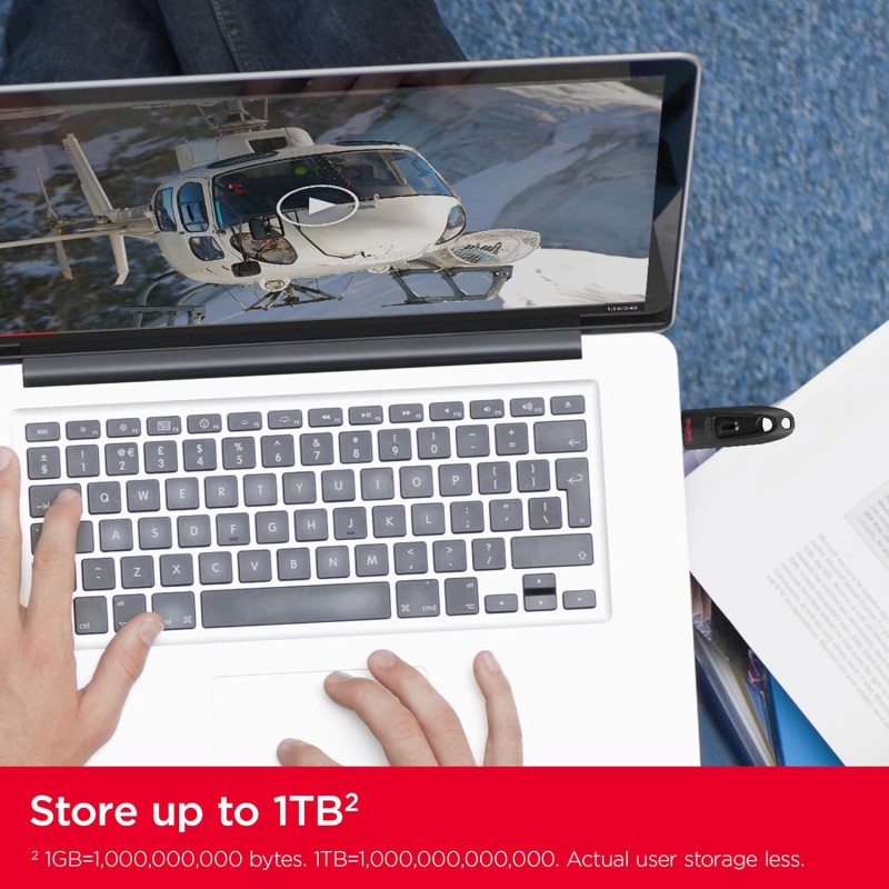 SanDisk Ultra 64GB, USB 3.0, Flash Drive, Upto 130MB/s R, Pendrive, Black (SDCZ48-064G-I35)
