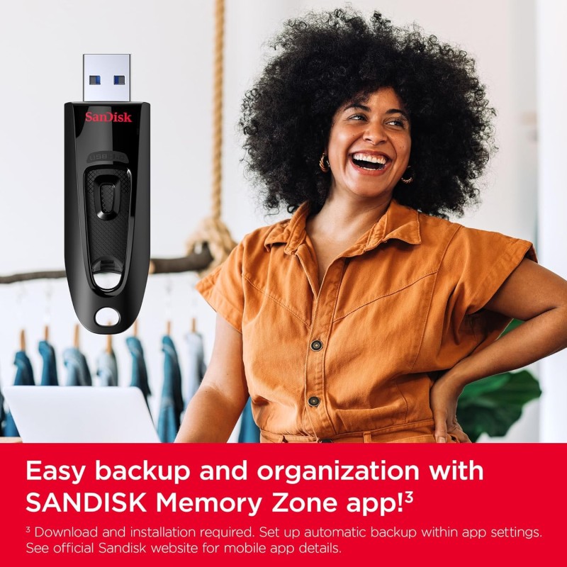 SanDisk Ultra 64GB, USB 3.0, Flash Drive, Upto 130MB/s R, Pendrive, Black (SDCZ48-064G-I35)