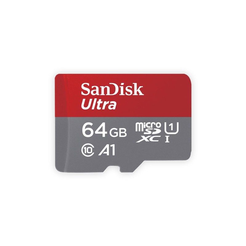SanDisk Ultra 64GB microSDXC UHS-I, 140MB/s R, Memory Card